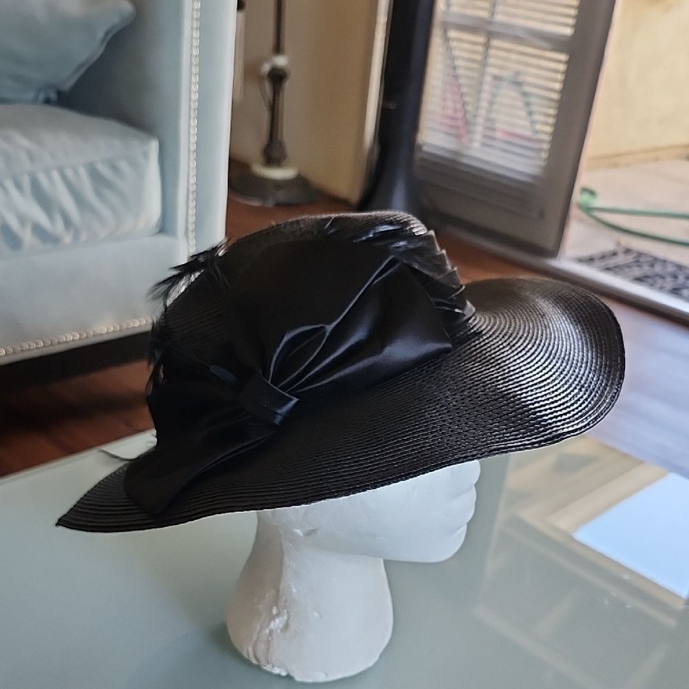 Mr. Charles Old Money Vintage Sophisticated Church Hat